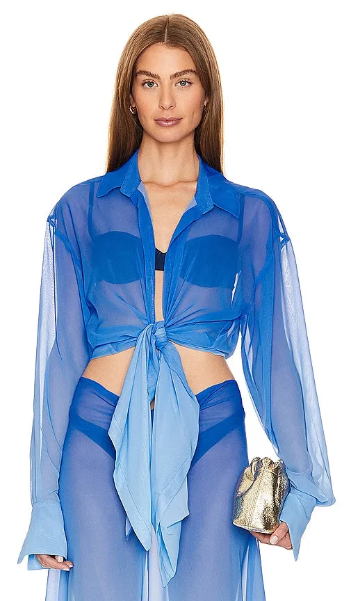 Bananhot x REVOLVE Mandy Top in Blue