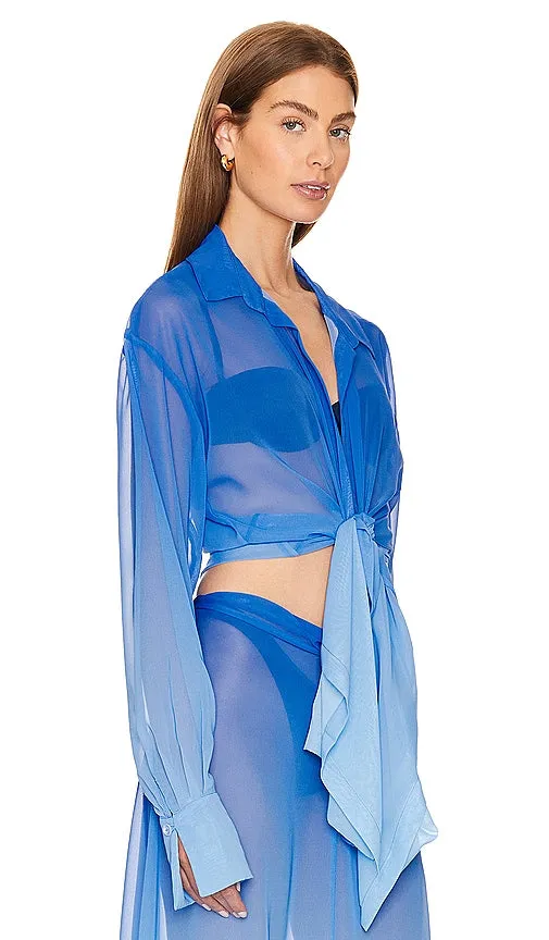 Bananhot x REVOLVE Mandy Top in Blue