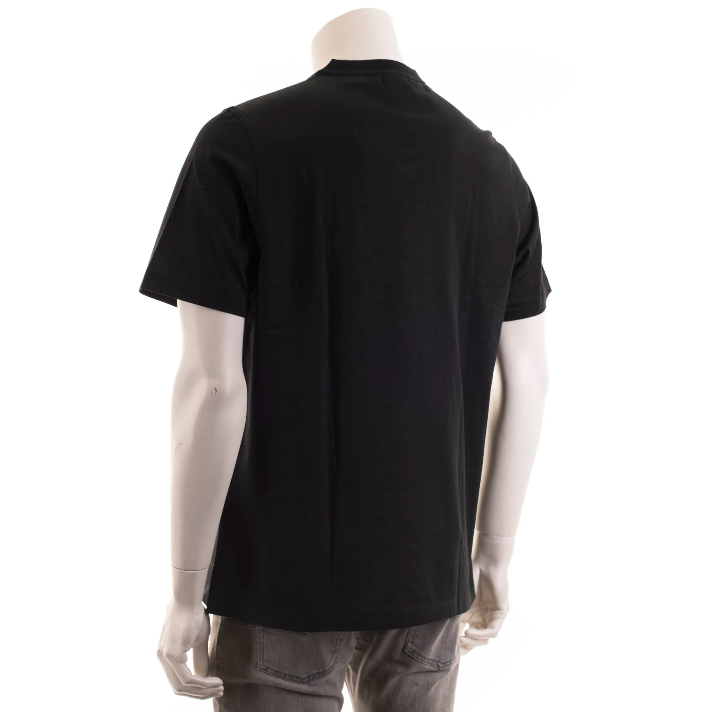 Black V-Neck T-Shirt With Pocket