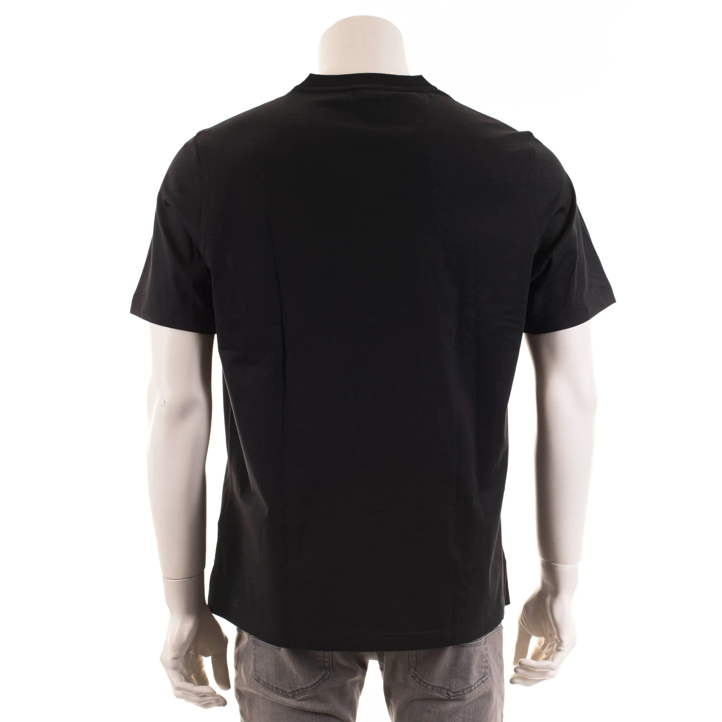Black V-Neck T-Shirt With Pocket