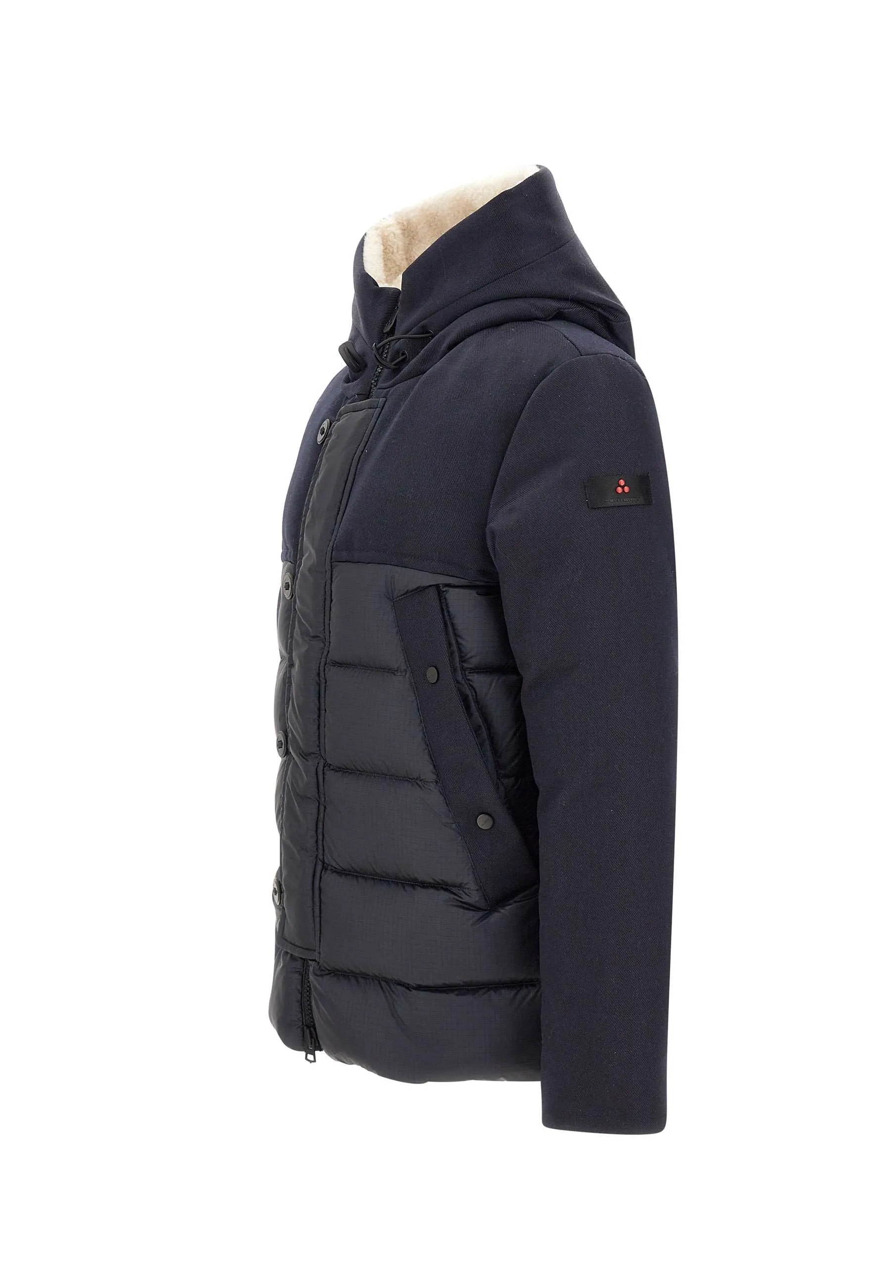 Blue Ecofur Men's Winter Jacket