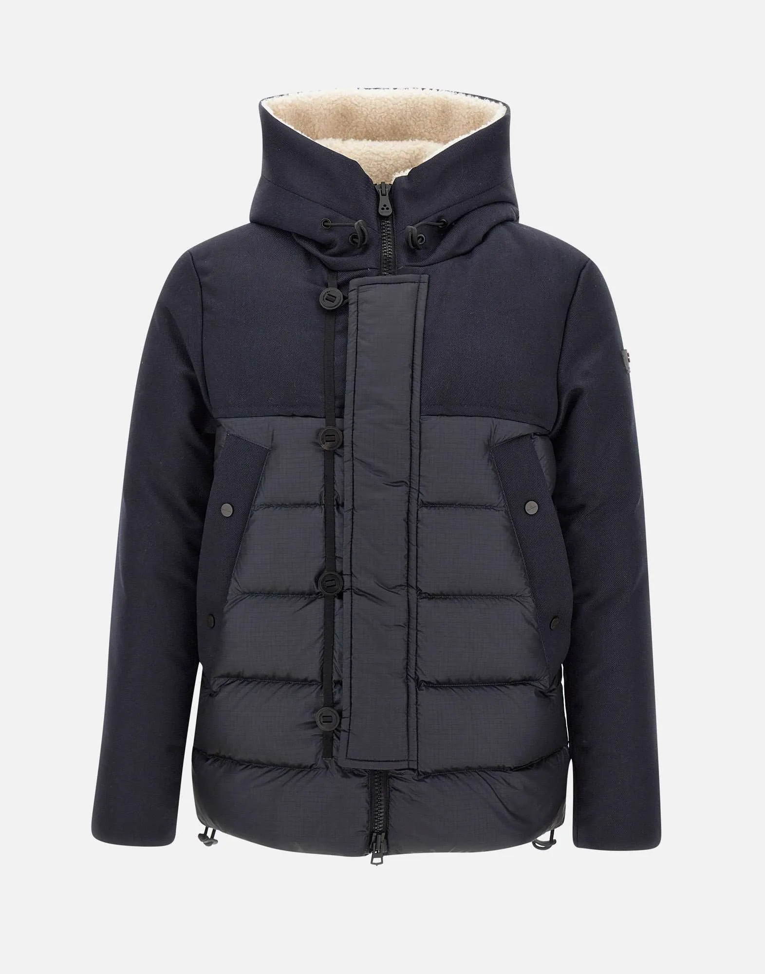 Blue Ecofur Men's Winter Jacket