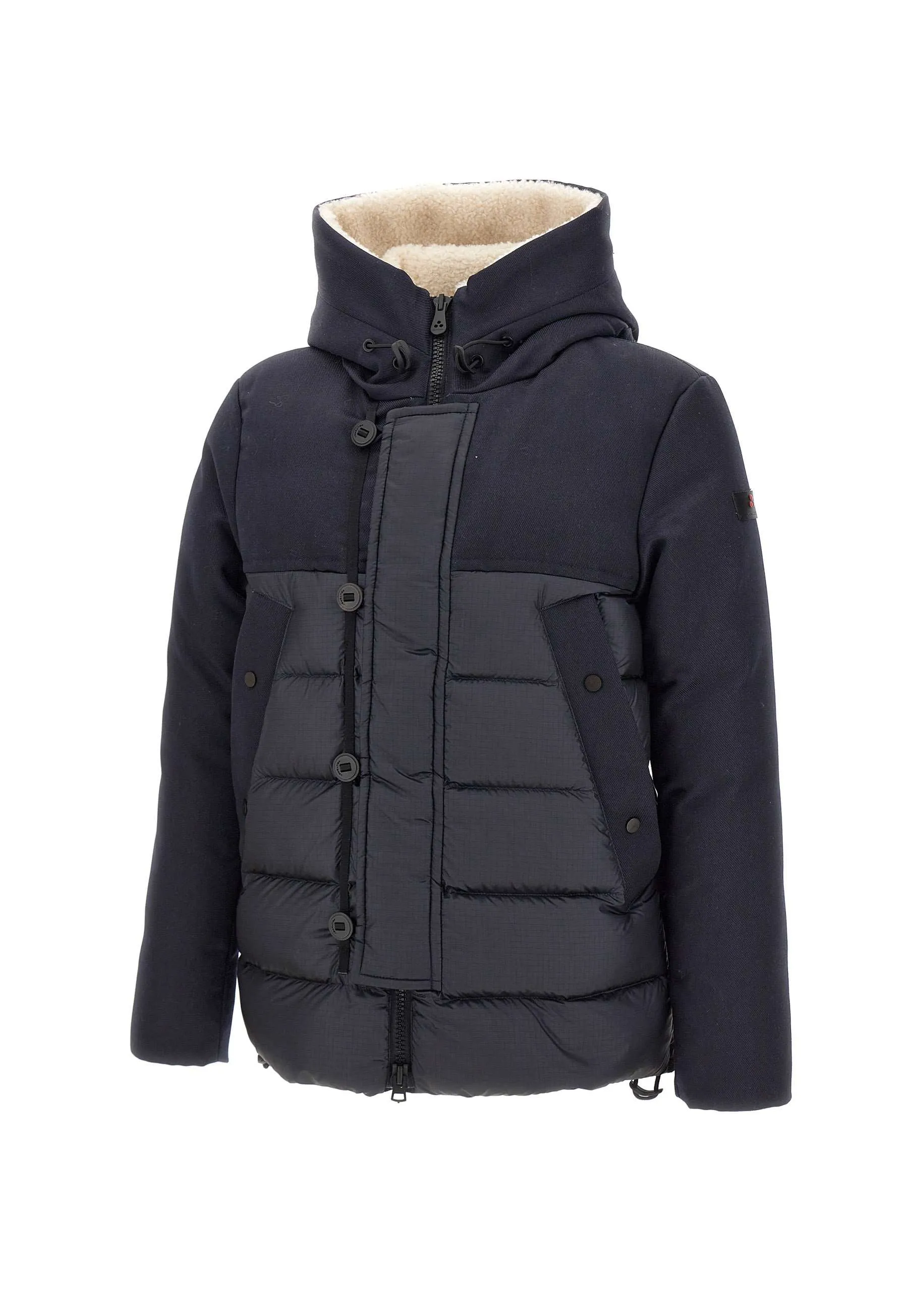 Blue Ecofur Men's Winter Jacket