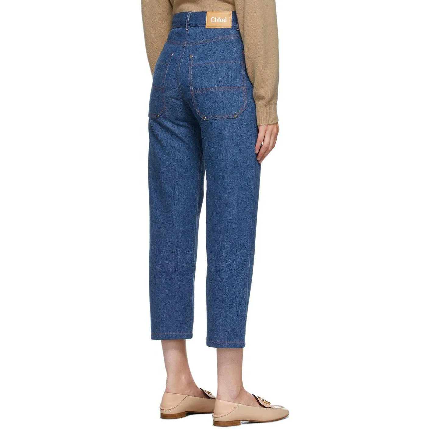 ChloÃ© Blue Cropped Jeans