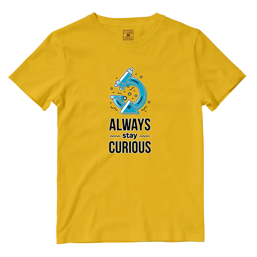 Cotton Shirt: Always Curious