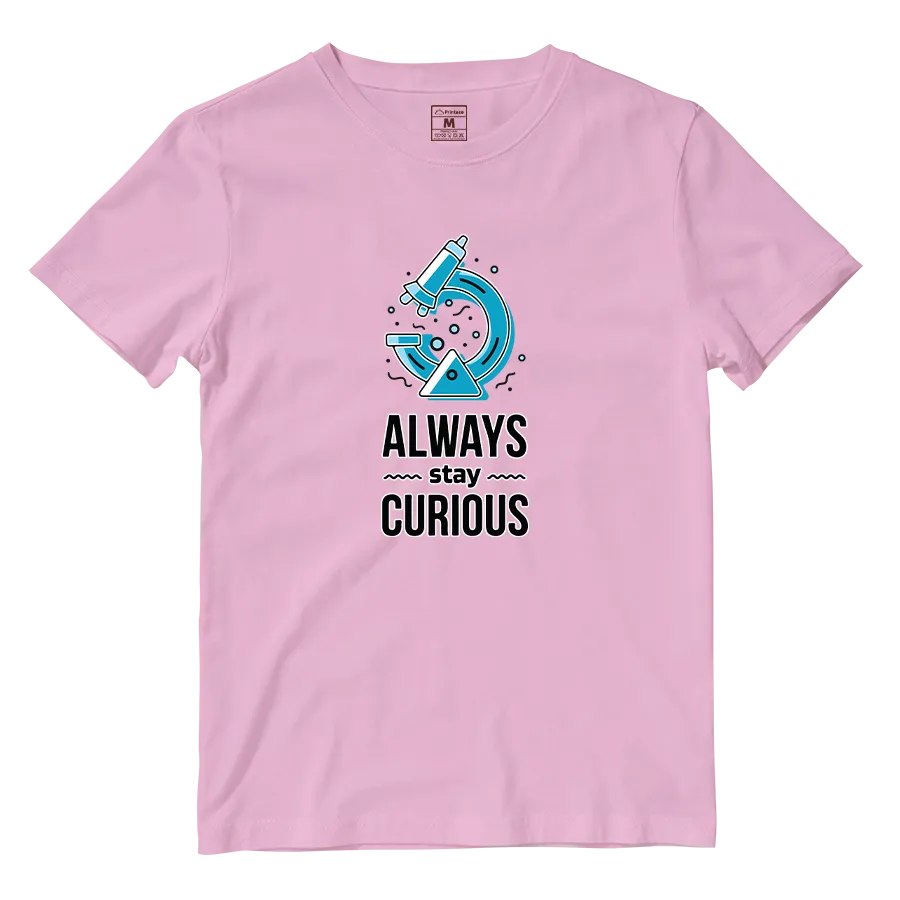 Cotton Shirt: Always Curious