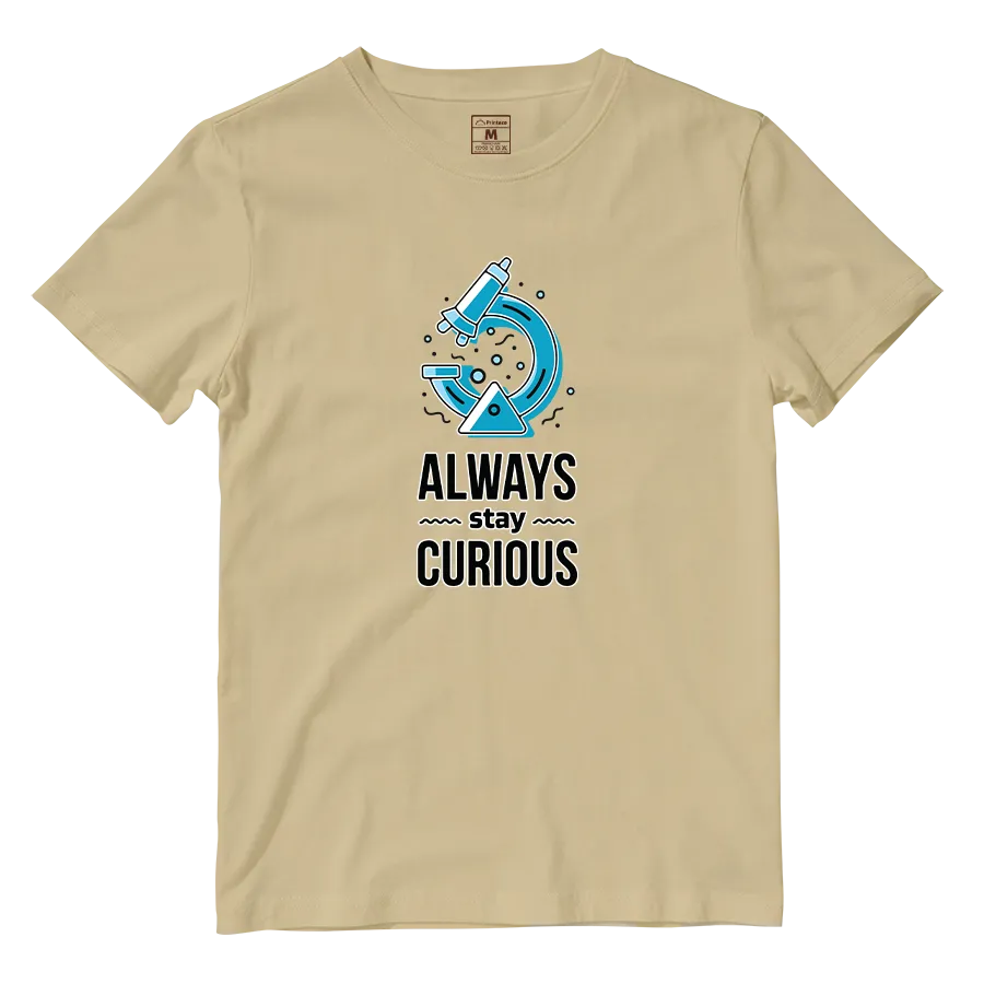 Cotton Shirt: Always Curious