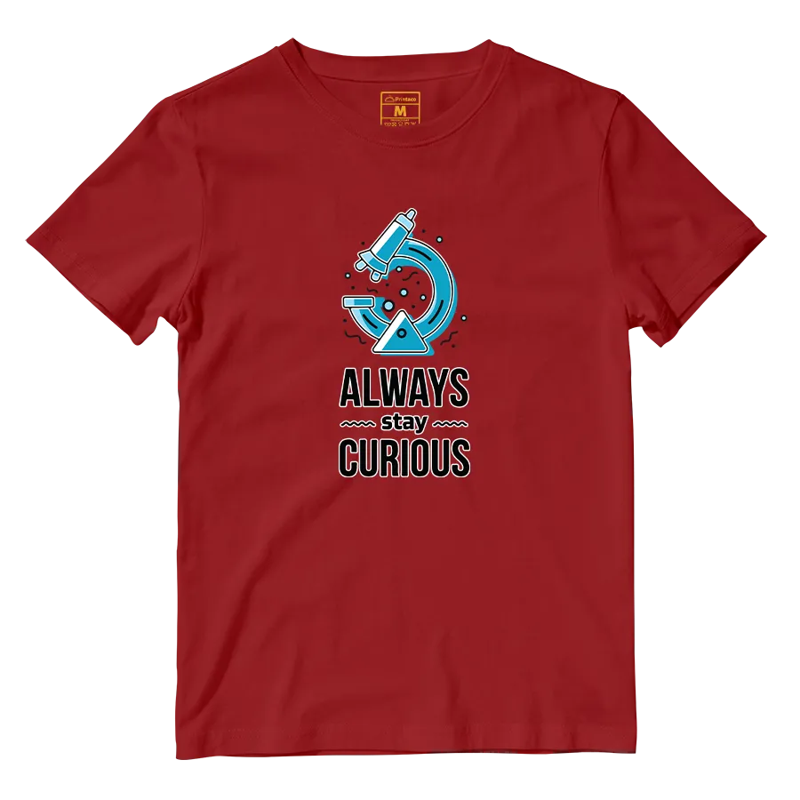 Cotton Shirt: Always Curious