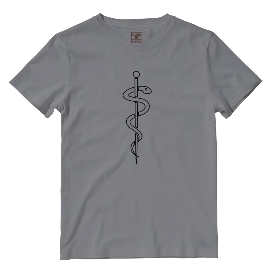 Cotton Shirt: Asclepius