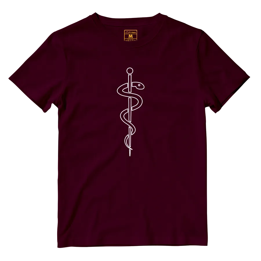 Cotton Shirt: Asclepius