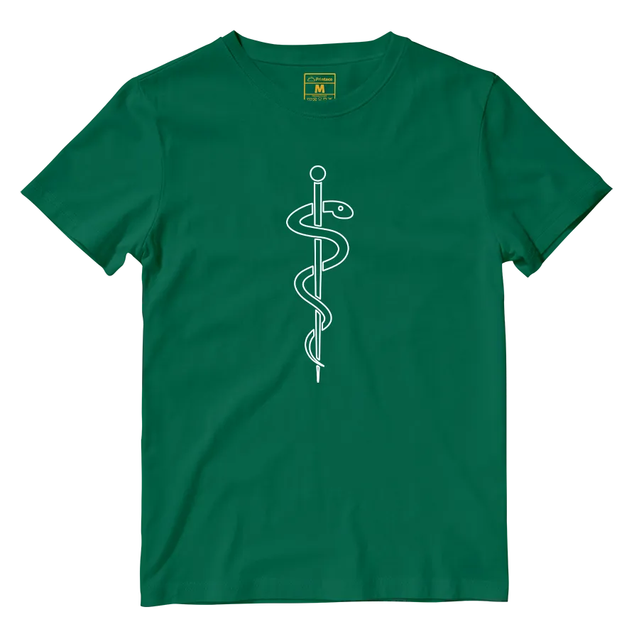 Cotton Shirt: Asclepius