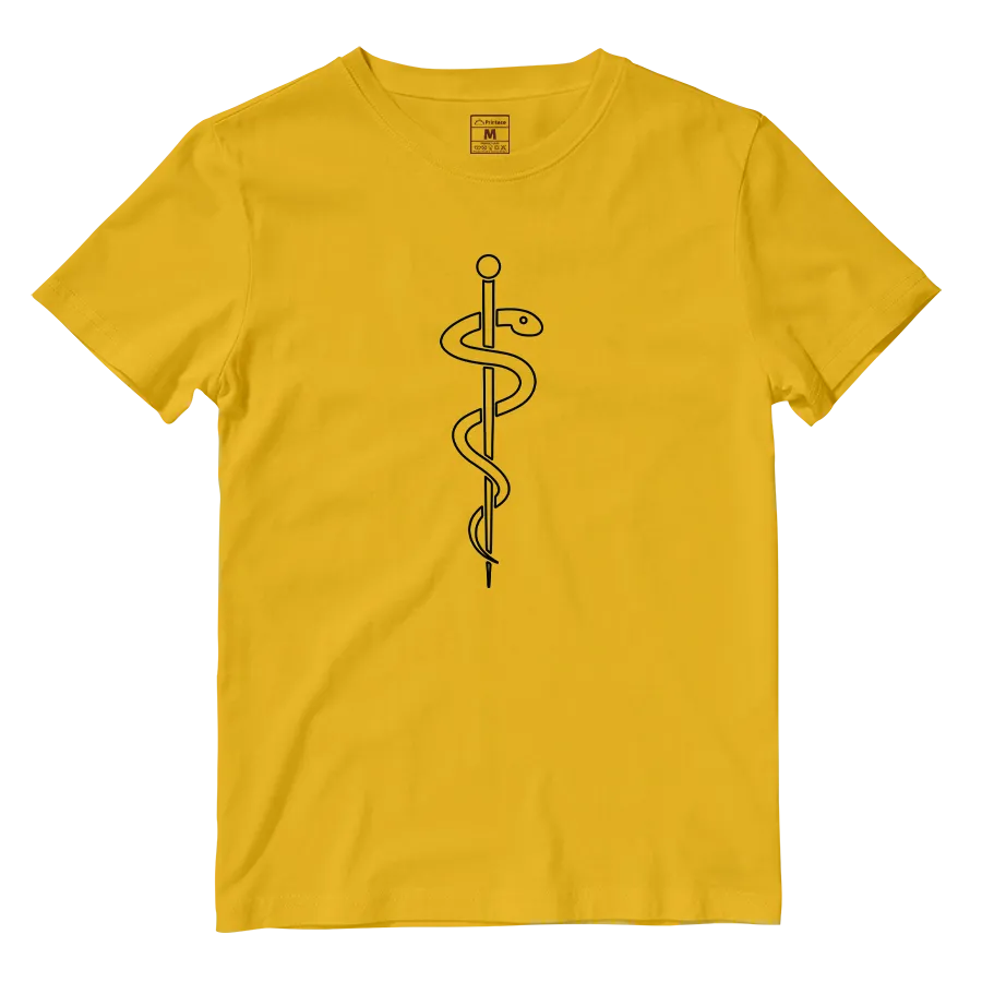 Cotton Shirt: Asclepius
