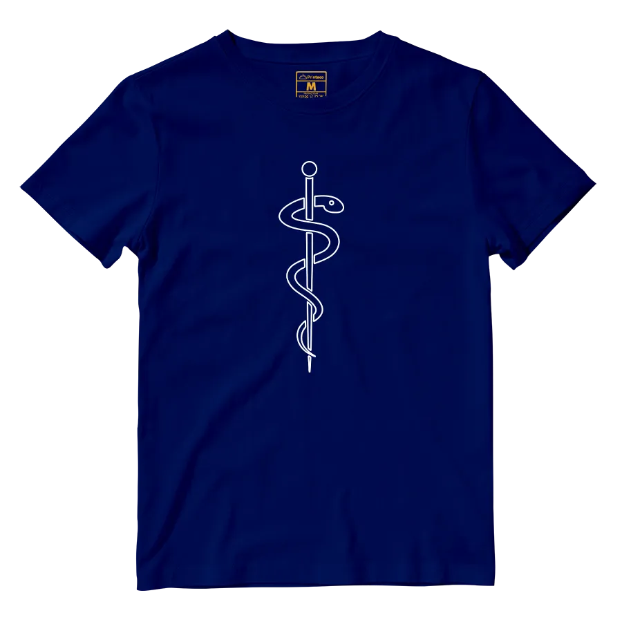 Cotton Shirt: Asclepius