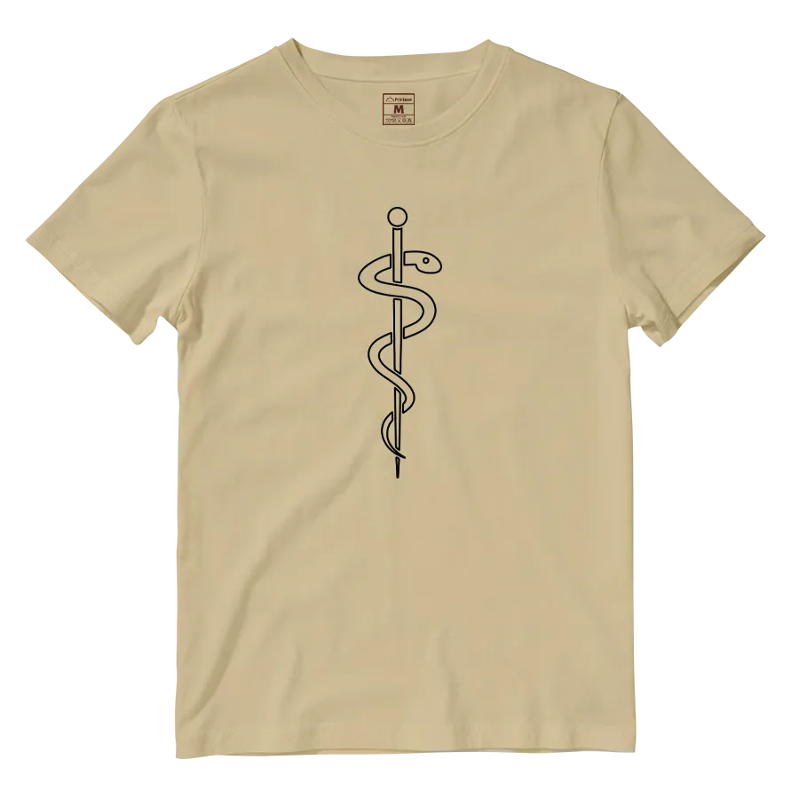 Cotton Shirt: Asclepius