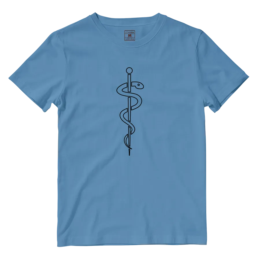 Cotton Shirt: Asclepius