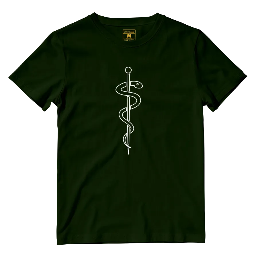 Cotton Shirt: Asclepius