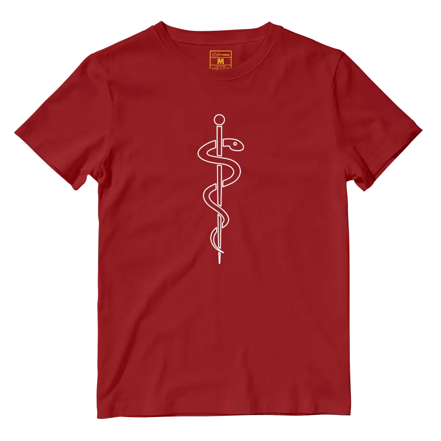 Cotton Shirt: Asclepius