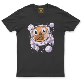 Cotton Shirt: Astro Pug