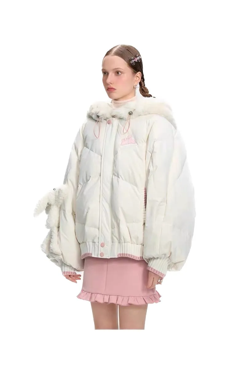 Doozoo Cosplay Down Jacket in White