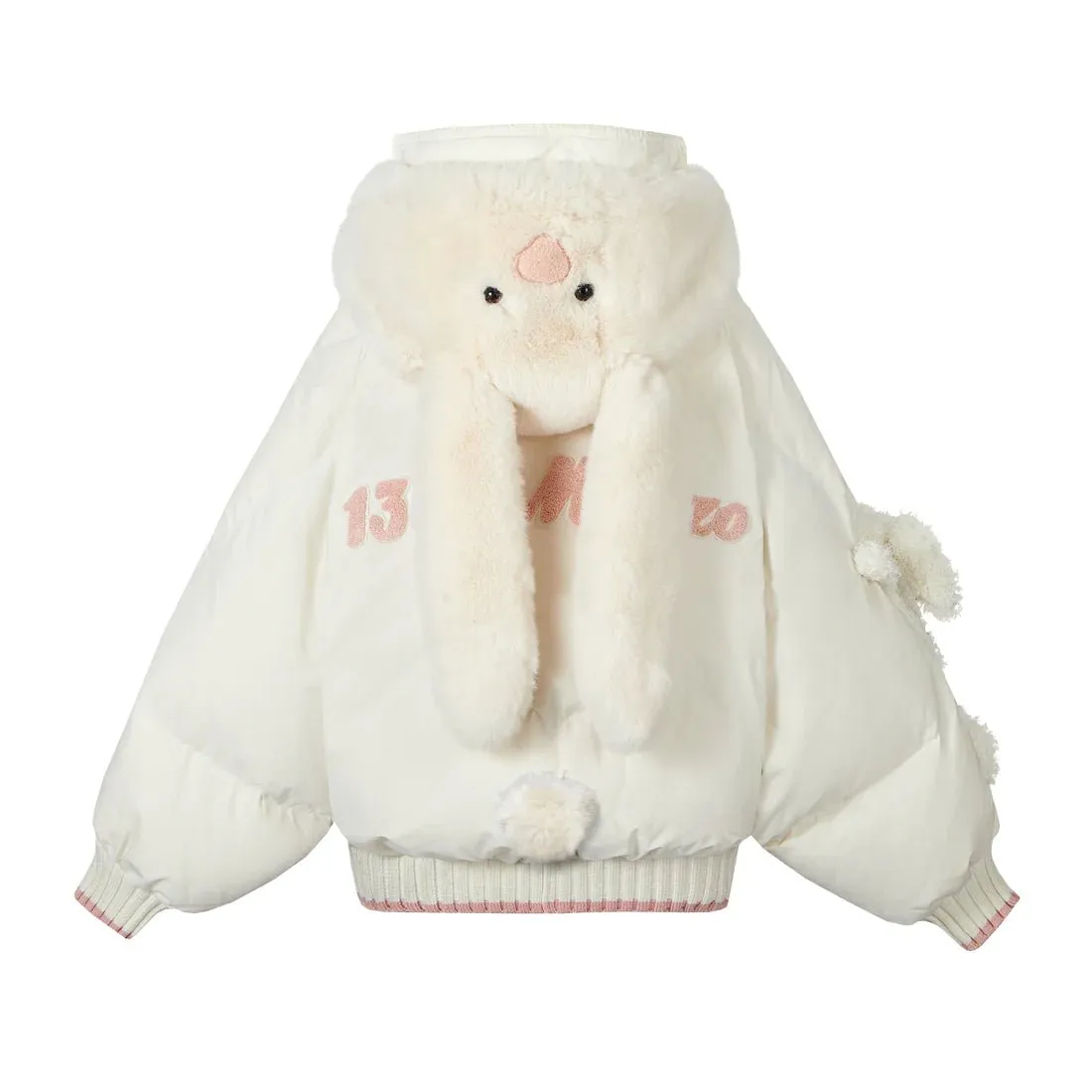 Doozoo Cosplay Down Jacket in White
