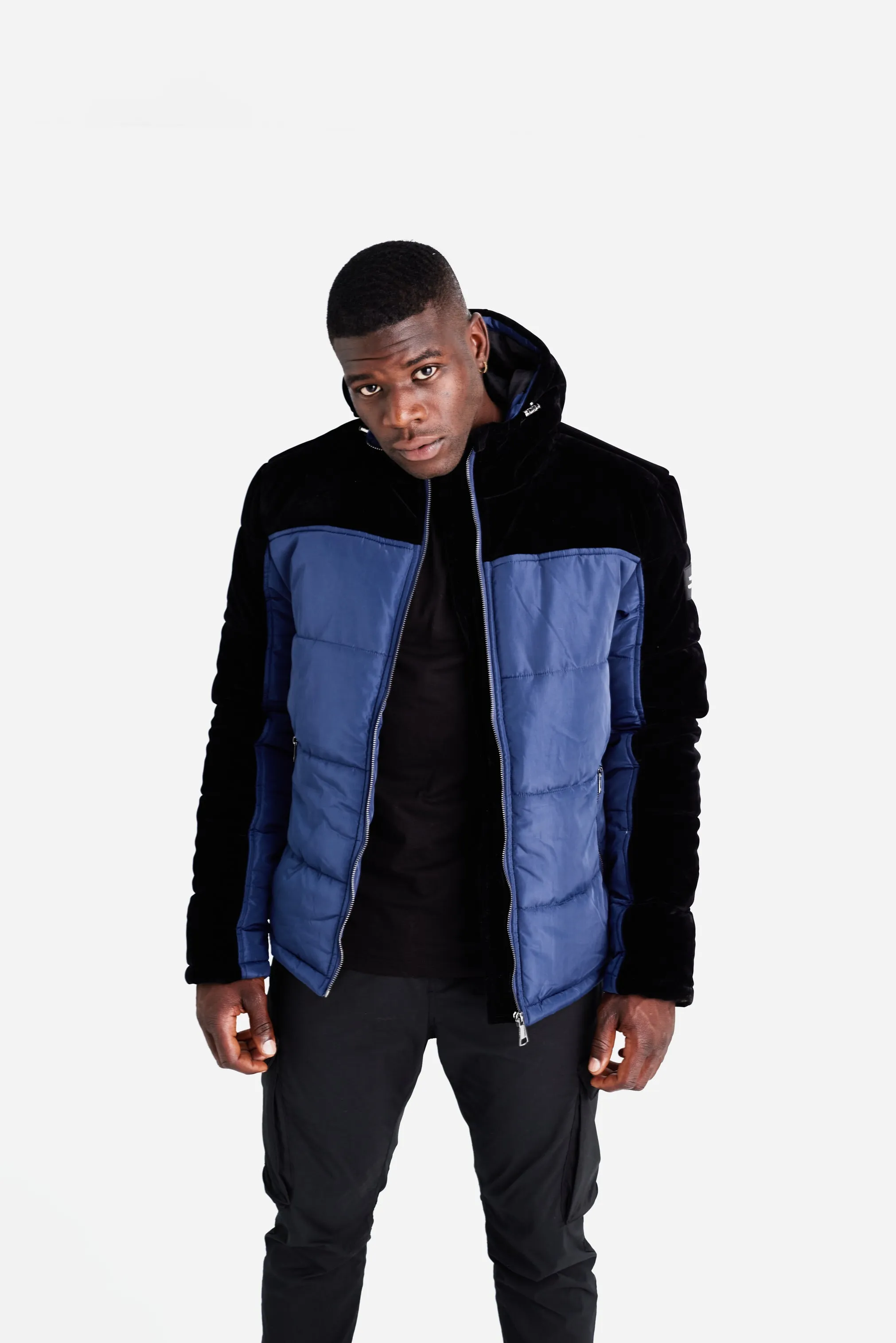 DOWN JACKET - Blue Velvet