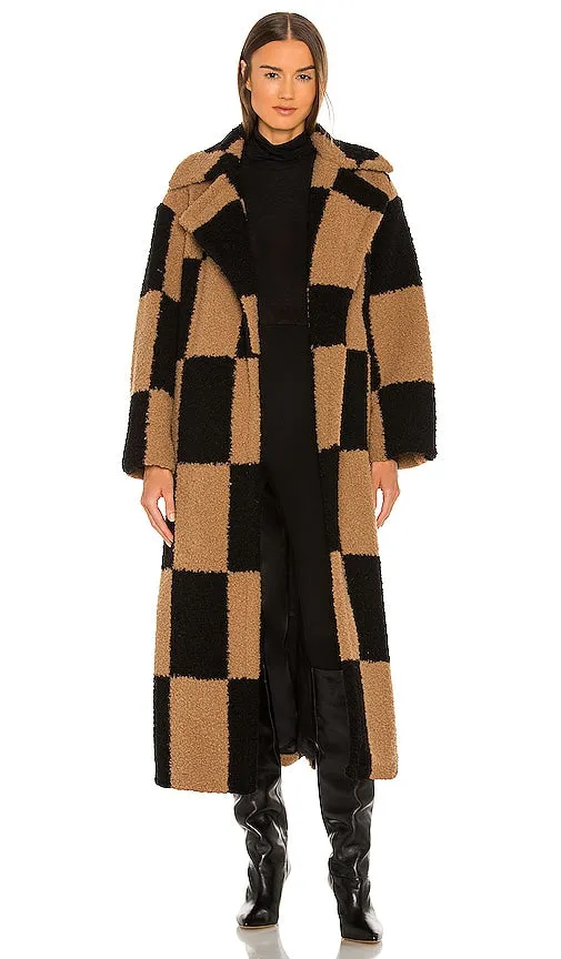 EAVES Arlo Coat in Tan