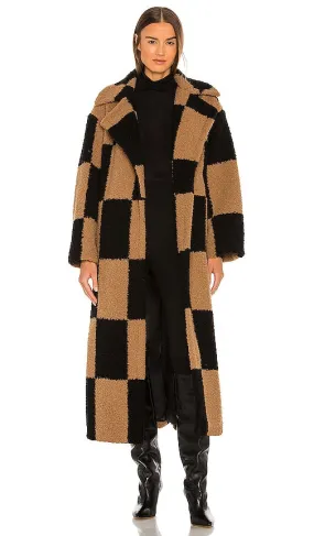 EAVES Arlo Coat in Tan
