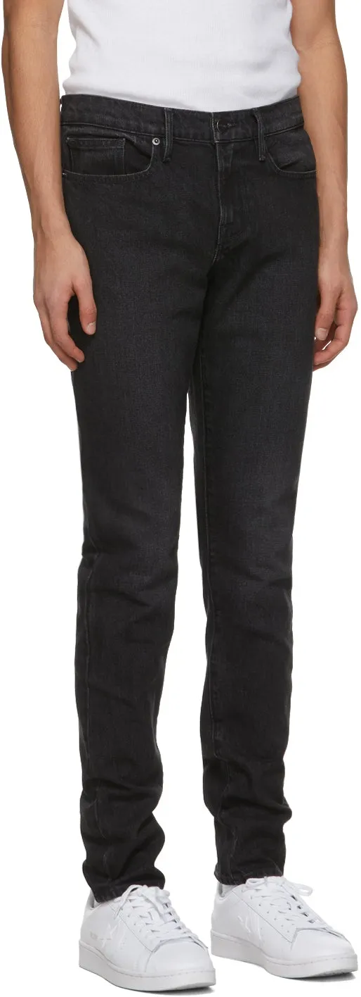 Frame Black 'L'Homme Skinny' Jeans
