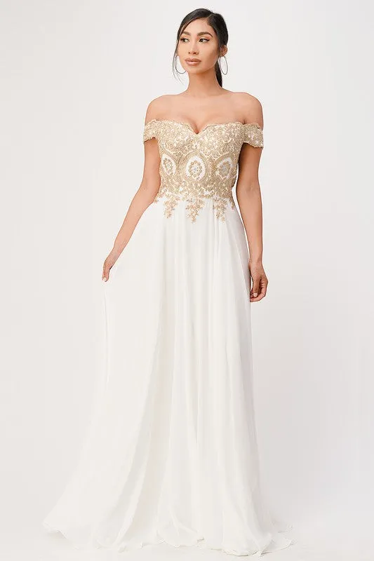 JASMEEN CHIFFON GOWN