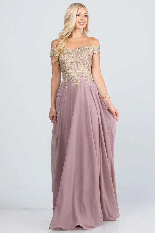JASMEEN CHIFFON GOWN