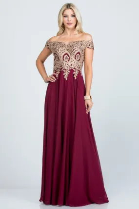 JASMEEN CHIFFON GOWN