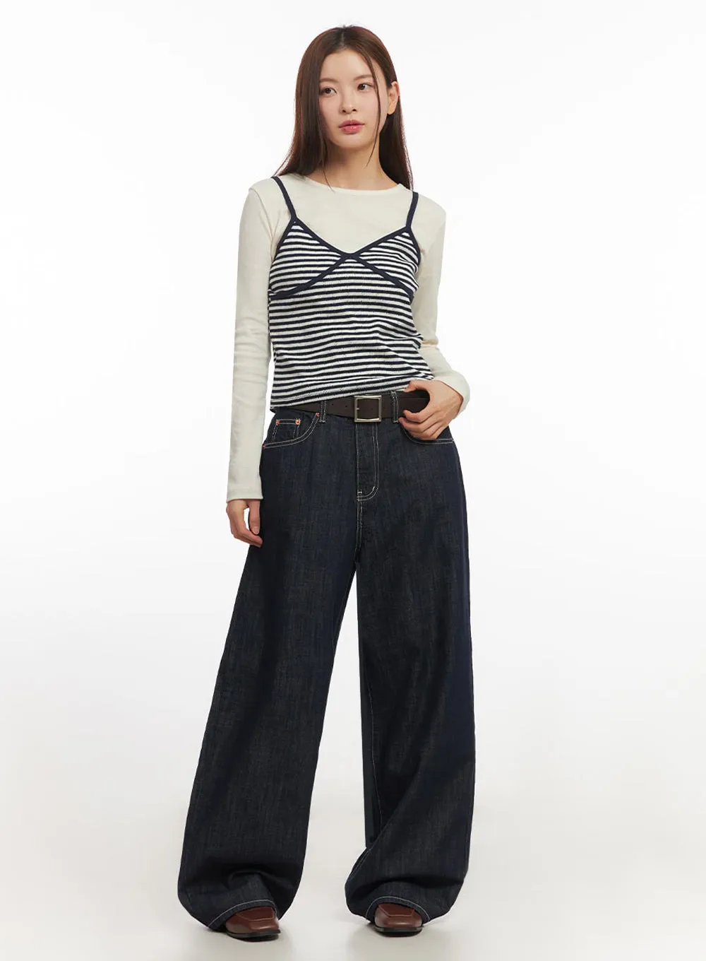 Kaylee Wide-Leg Jeans IM514