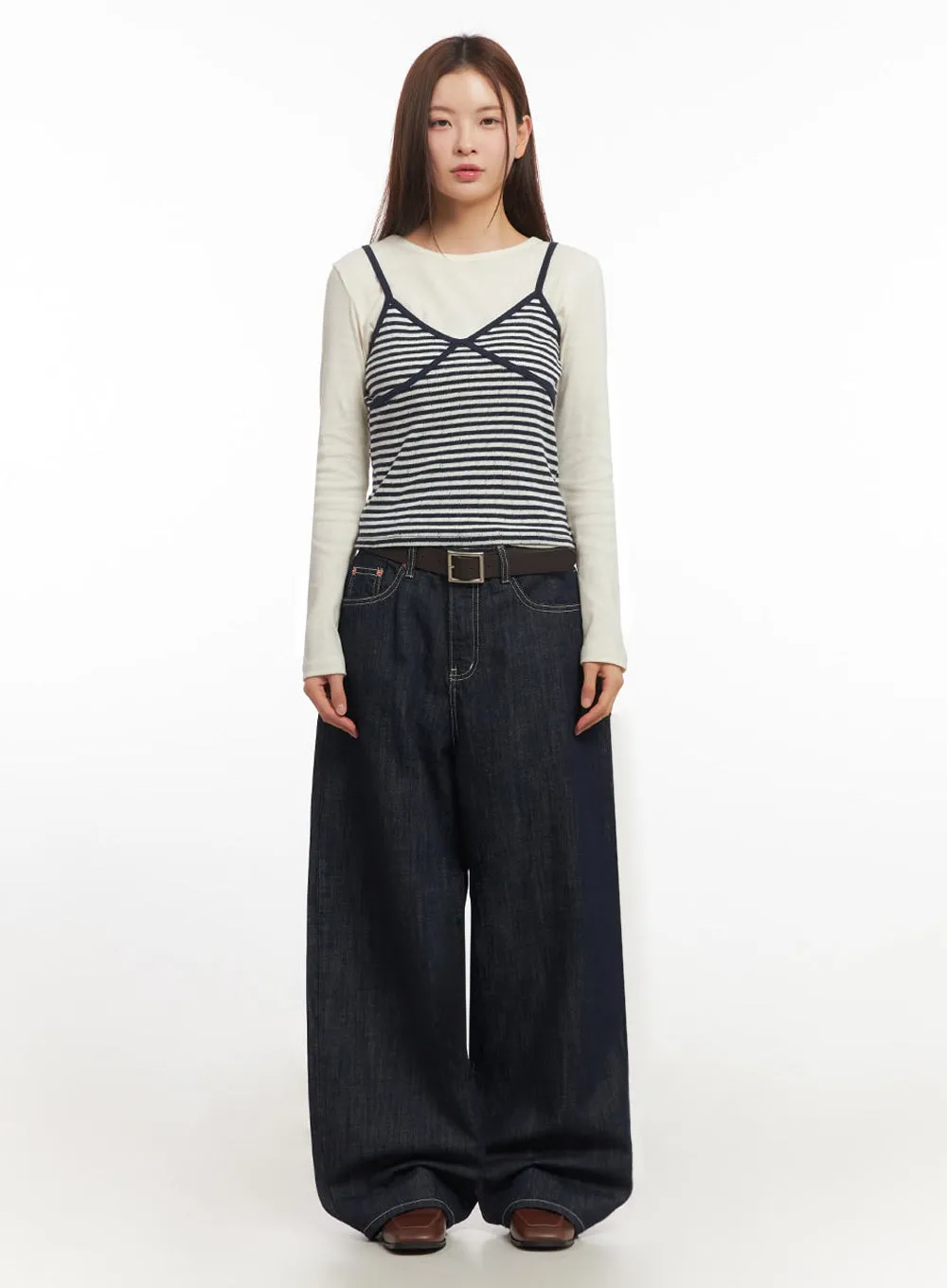 Kaylee Wide-Leg Jeans IM514