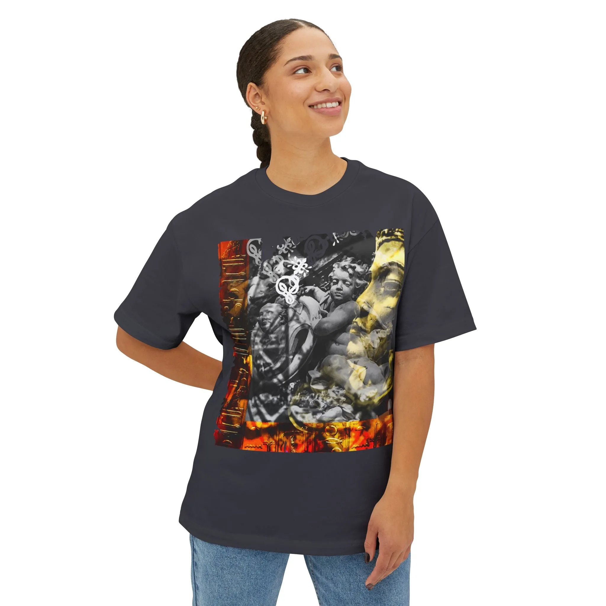 LD U.N.I.T.Y Unisex Oversized Boxy Tee