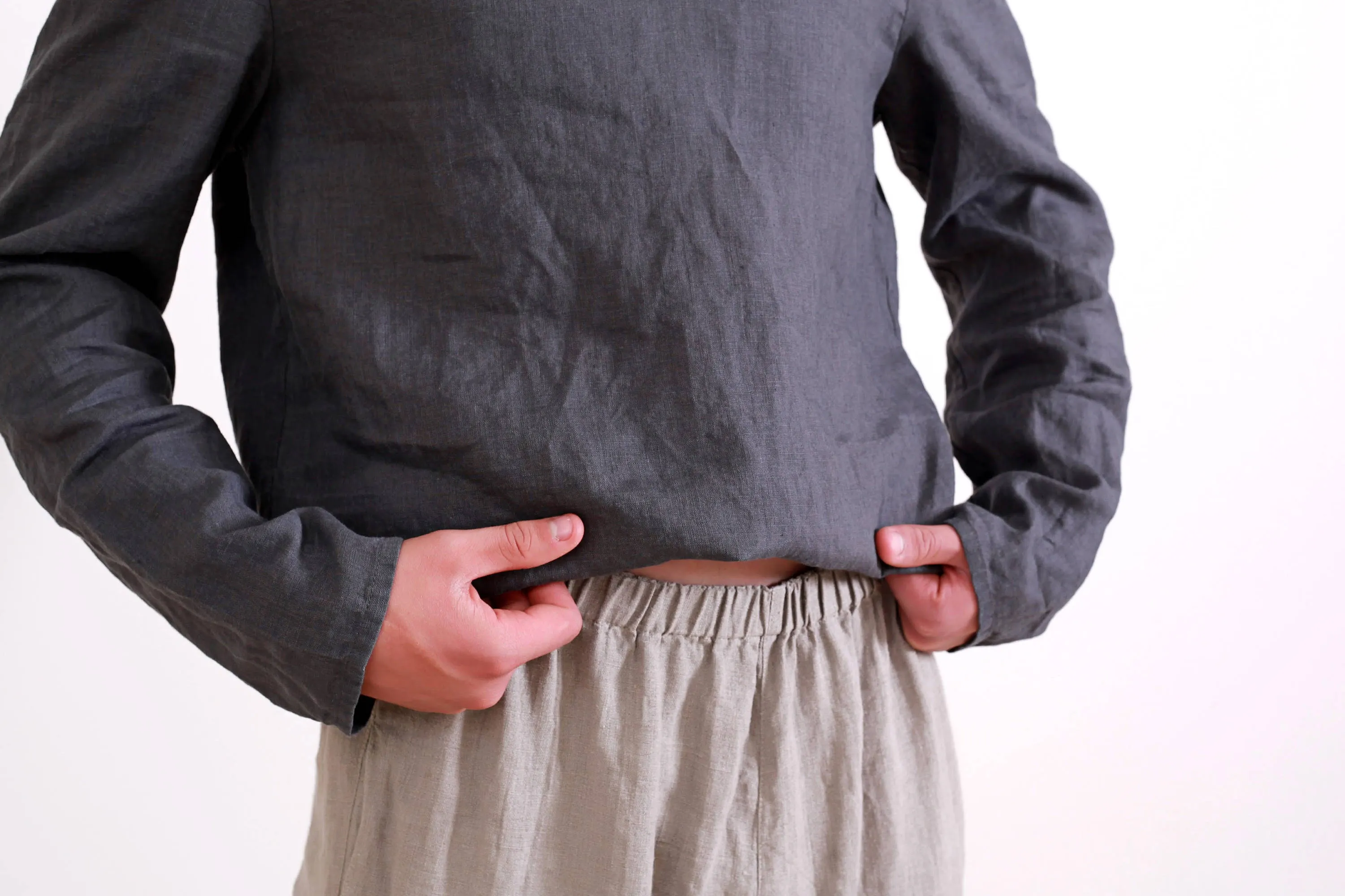 Linen Natural Trouser SIMPLICITY for Men
