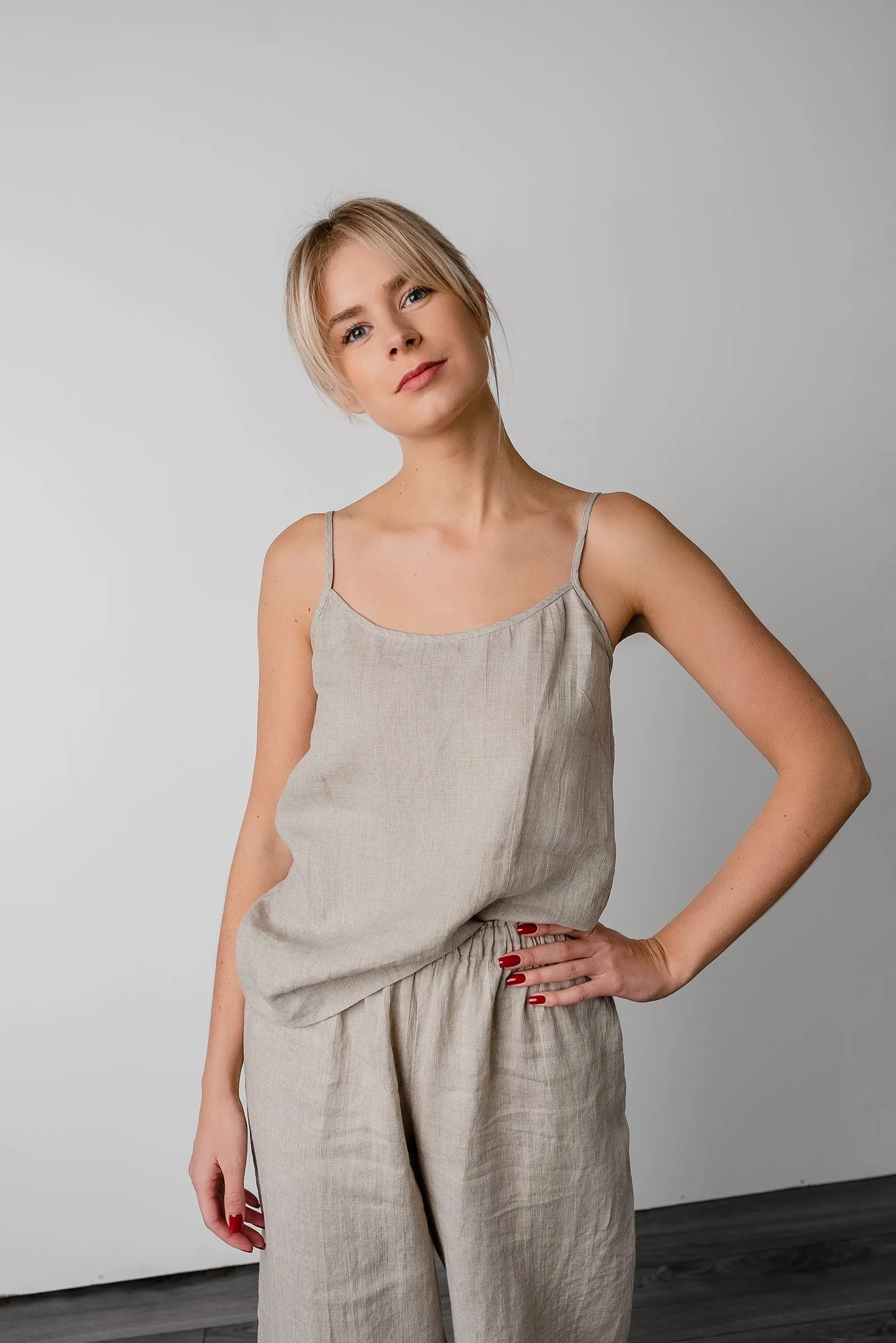 Linen Pajama Set ISABELLA