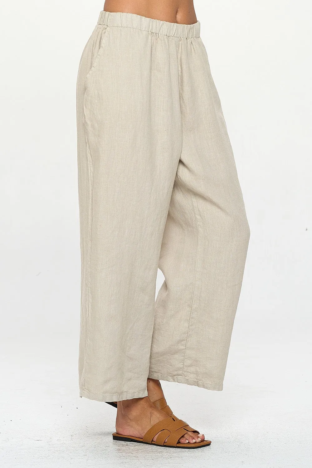 LP30 Flax Basic Flood Pant