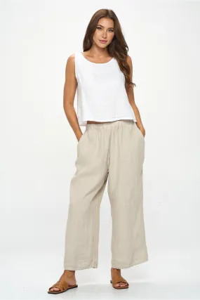 LP30 Flax Basic Flood Pant