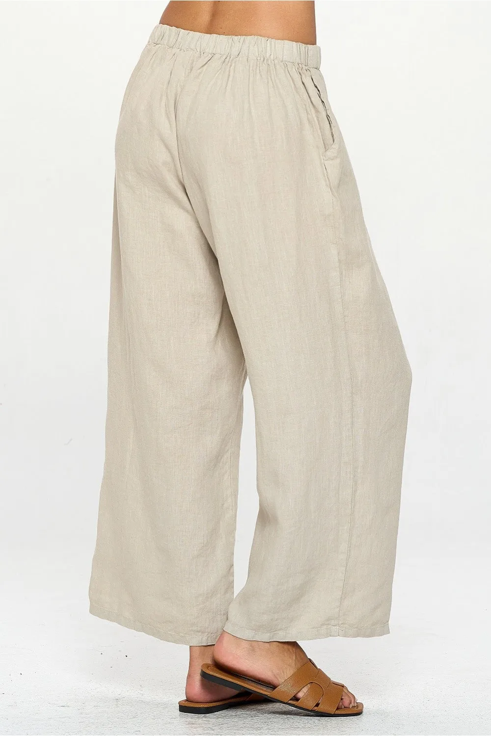 LP30 Flax Basic Flood Pant