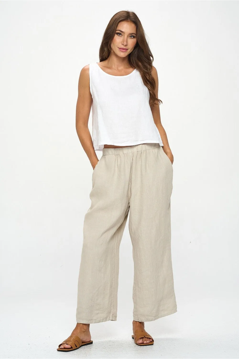 LP30 Flax Basic Flood Pant