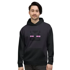 Minecraft Enderman Eyes Adult Hoodie