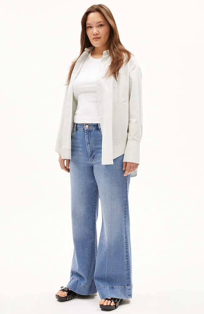 Murliaa wide leg jeans misty blue