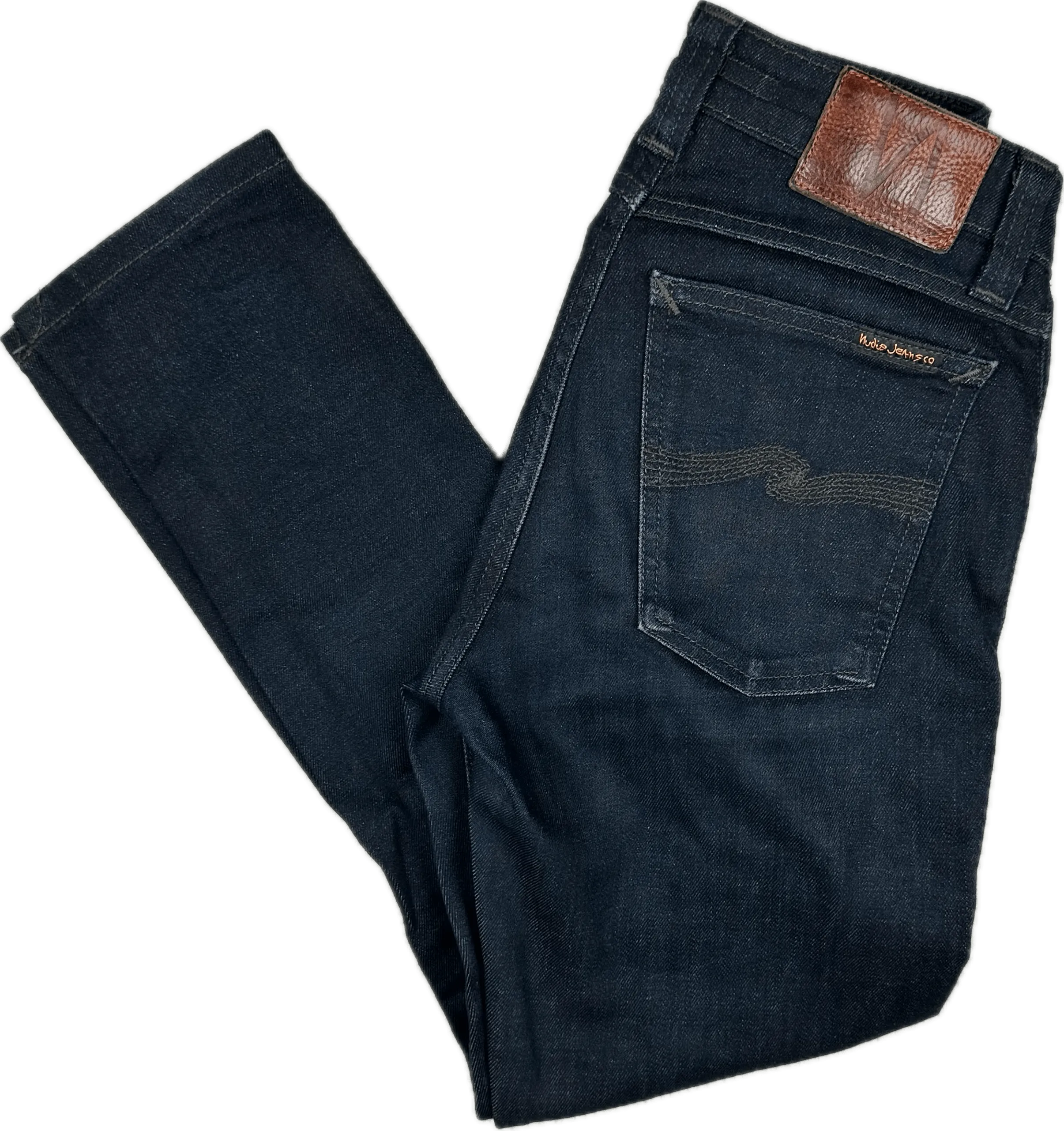 Nudie 'Skinny Sam' Organic Dry Steel Denim Jeans- Size 25