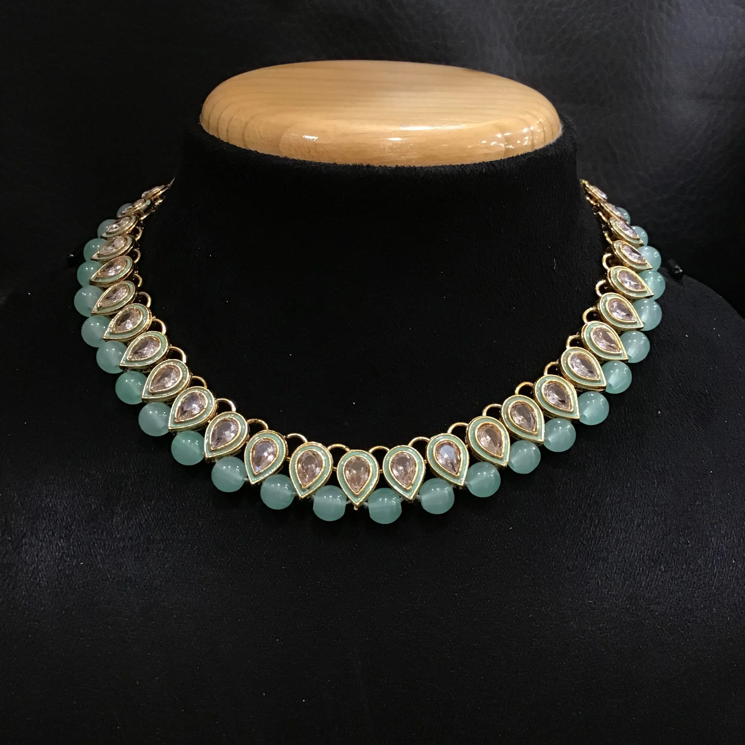 Polki Necklace Set 1514-21