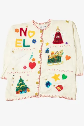 "Noel" Ugly Christmas Cardigan 61420