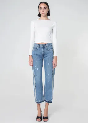 Remastered Upcycled Crop Straight