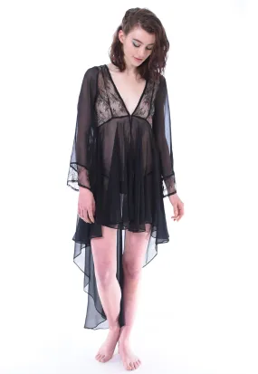 Silk Chiffon Robe