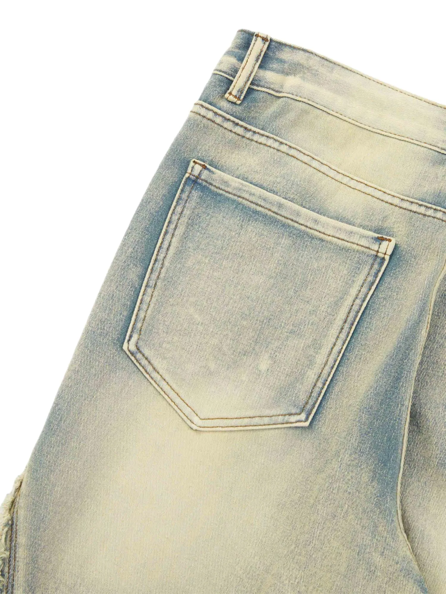 Sneakerhill Ripped Double Straight Jeans - 2007