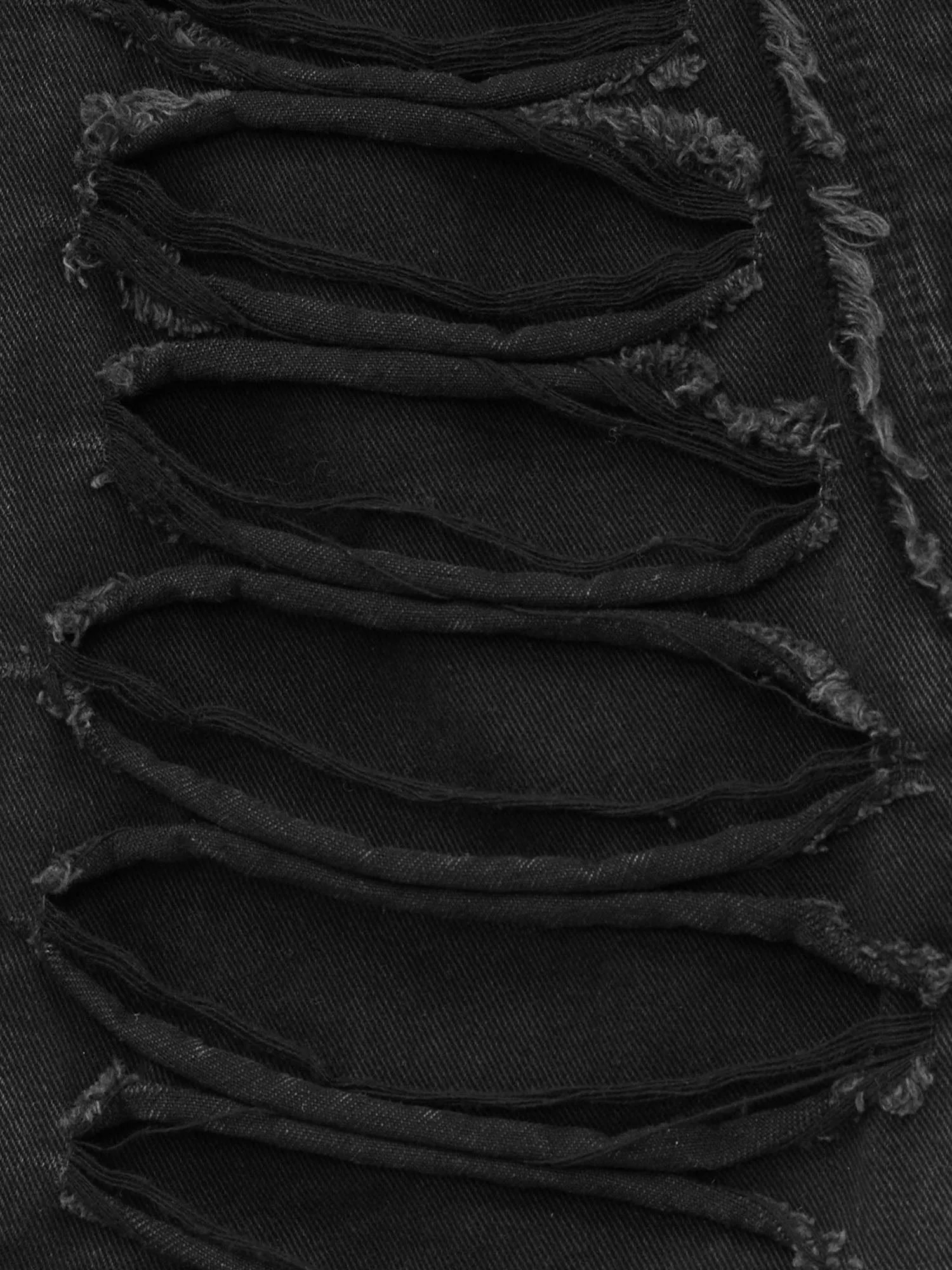 Sneakerhill Ripped Double Straight Jeans - 2007