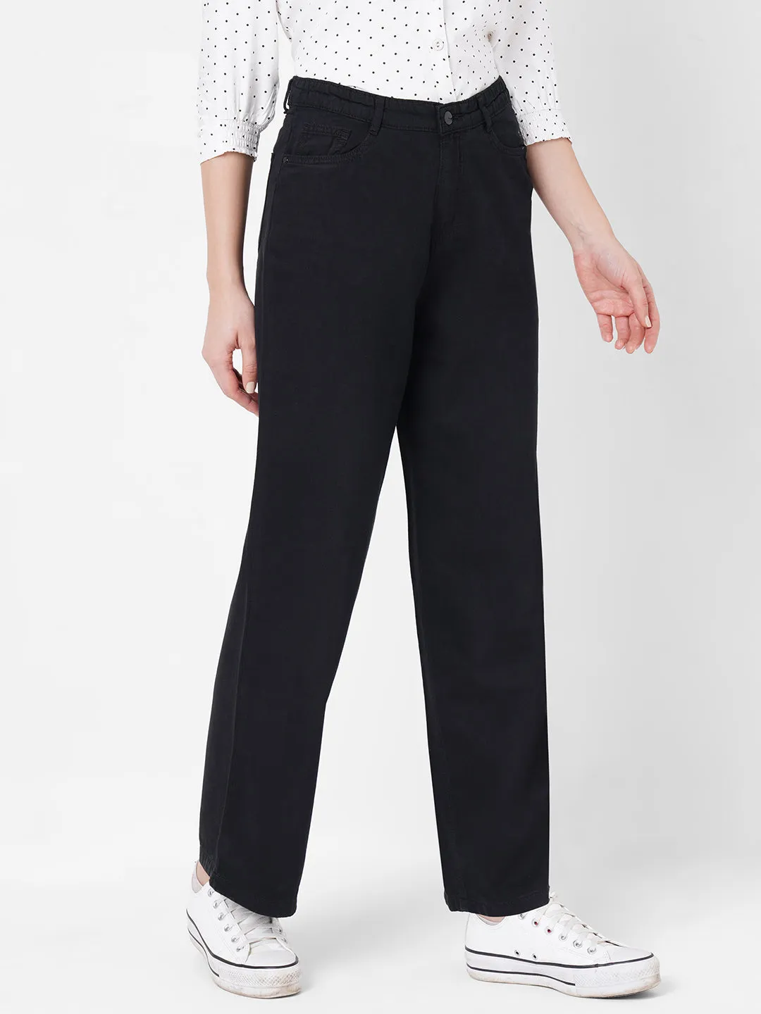 Women High-Rise Wide Leg Jeans